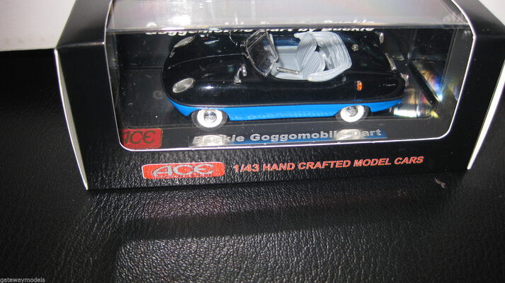 1/43 ACE MODEL CARS BUCKLE GOGGOMOBILE DART BLACK OVER BLUE